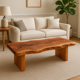 Live Edge Copper Beech Coffee Table